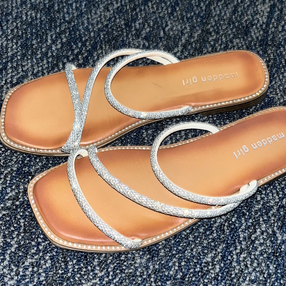 Madden girl rhinestone sandal